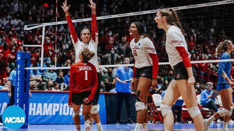 wisconsin volleyball team video|No. 4 Wisconsin takes down No. 13 UCLA 3